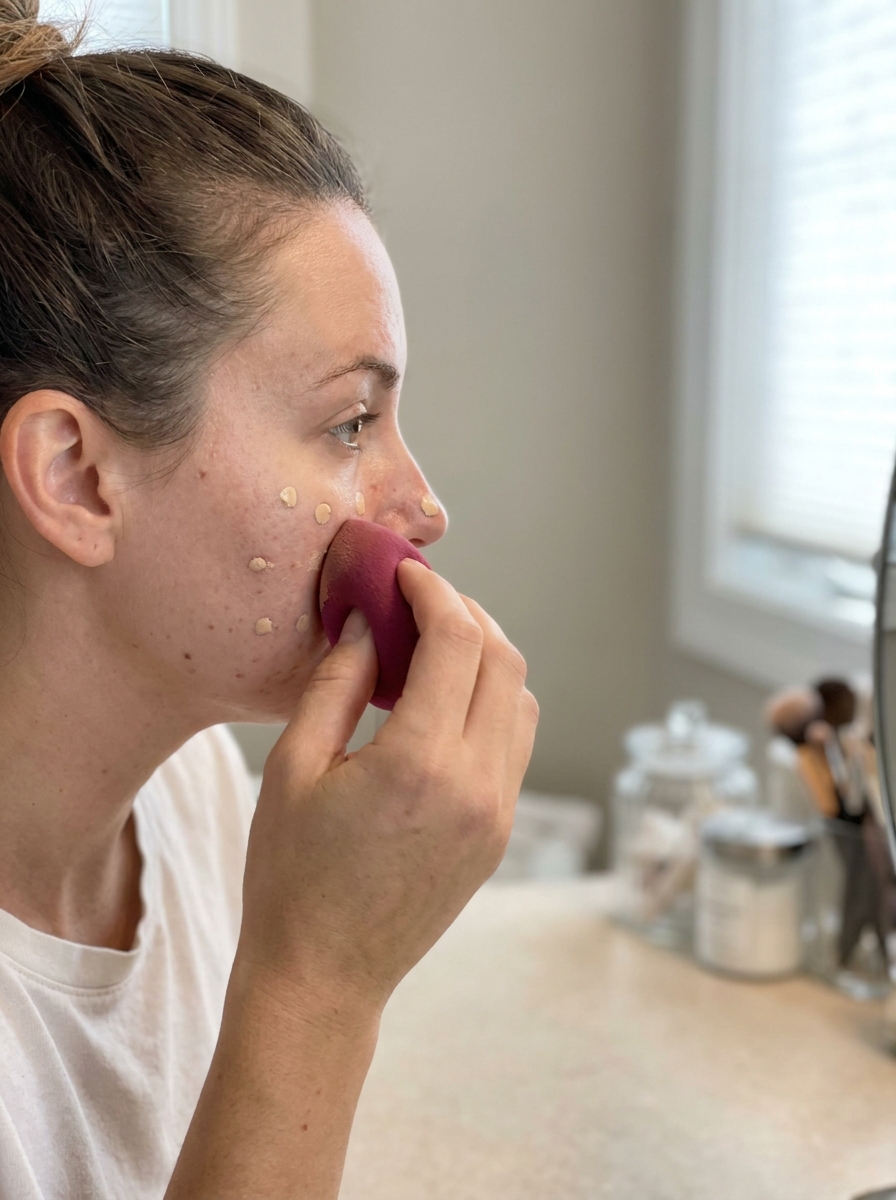 Leichte Foundation auftragen als Makeup Anleitung für Anfänger Inspiration 2026